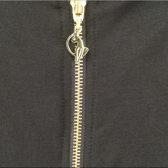 3X Baby Phat , Black Dress V-Neck With Gold Studs - Picture 9 of 9